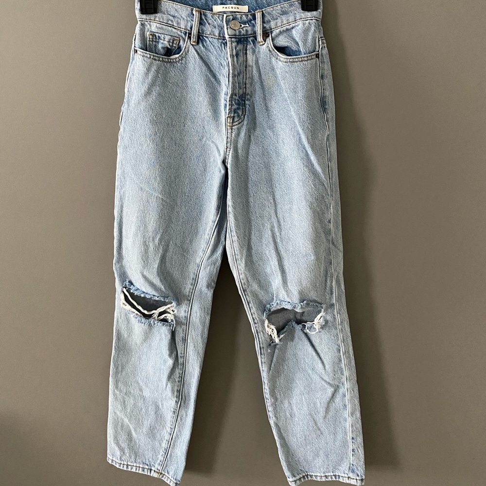PacSun High Rise Straight Leg Jeans